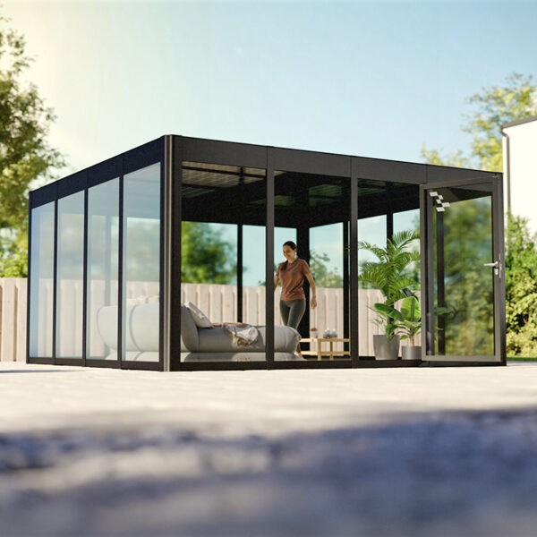 SunElements.de - SunGarden Sommergarten Lumina WP 400 Photovoltaik-Modulen am Dach
