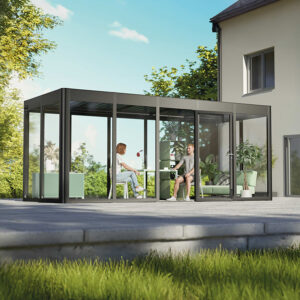 SunElements.de - SunGarden Sommergarten Lumina WP 400 Photovoltaik-Modulen am Dach