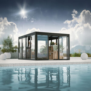 SunElements.de - SunGarden Sommergarten Lumina WP 275 Photovoltaik-Modulen am Dach