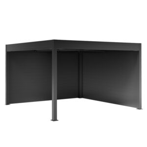 1x Seitenwand 345 cm + Rückwand 362 cm