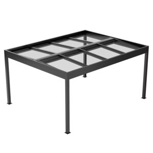 SunVaro Carport Kristall - Größe L - SunElements