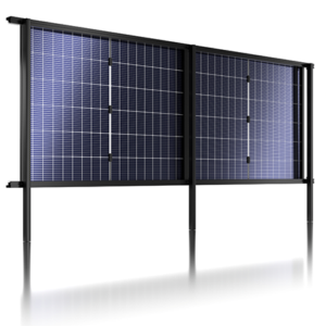 PV-Zaun Ansicht Rückseite - SunElements