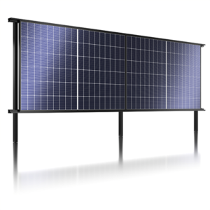 PV-Zaun Ansicht Vorderseite - SunElements